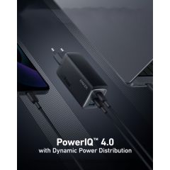 Anker 737 120W şarj - A2148 - Siyah