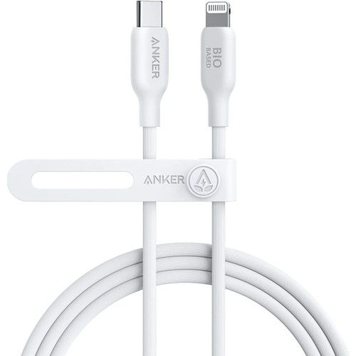 Anker 541 USB-C to Lightning Kablo Beyaz-A80A2