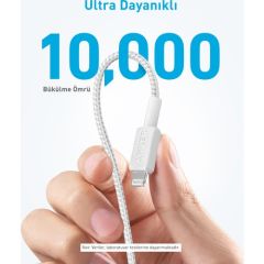 Anker 322 USB-C to Lightning Kablo - A81B6 -