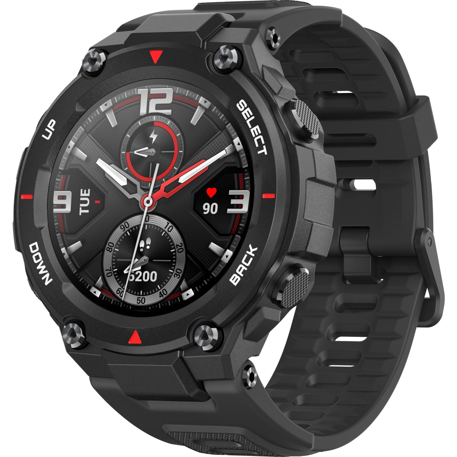 Amazfit T-Rex Akıllı Saat - Rock Black - Distribütör Garantili