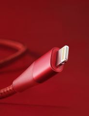 Anker PowerLine+ II Apple Lightning 1.8m Şarj Kablosu - Kırmızı A8453