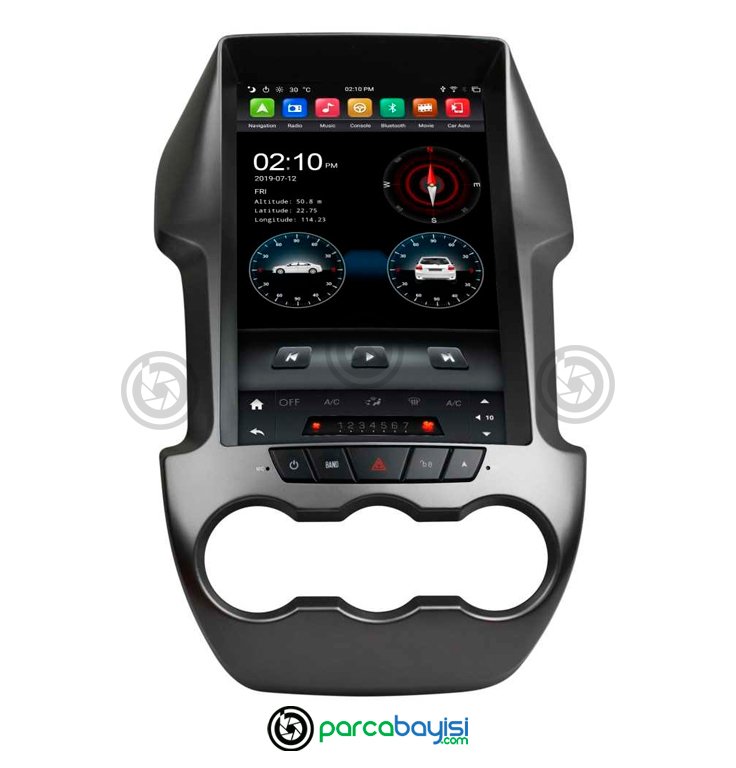 Ford Ranger 2012-2015 Kablosuz Carplay 4gb Android Multimedya Navigasyon Sistemi  9''