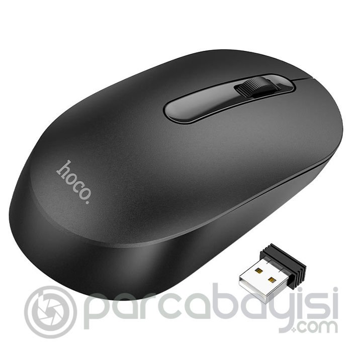 HOCO GM14 Platinium 1200dPi 2.4G Bluetooth Kablosuz Optik Mouse