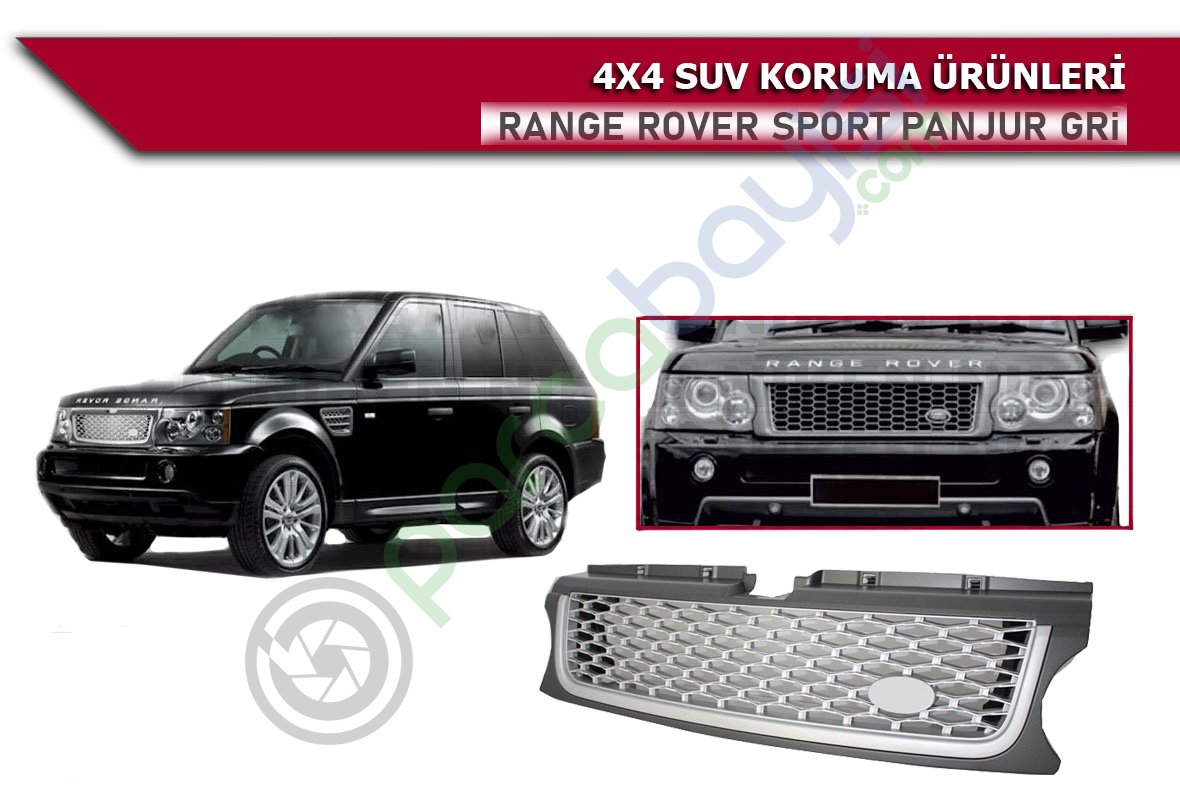 Range Rover Sport Ön Panjur Izgara 2006 - 2013 Supercharged Model Lr-Q033Sg