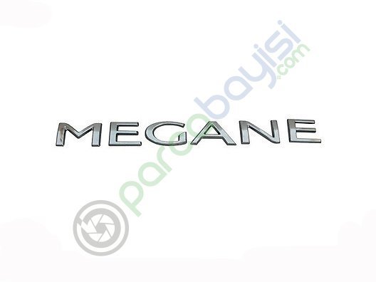 Renault Megane 3 İçin Krom Monogram Amblem Arka Yazı