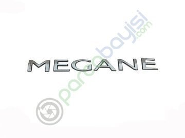 Renault Megane 3 İçin Krom Monogram Amblem Arka Yazı