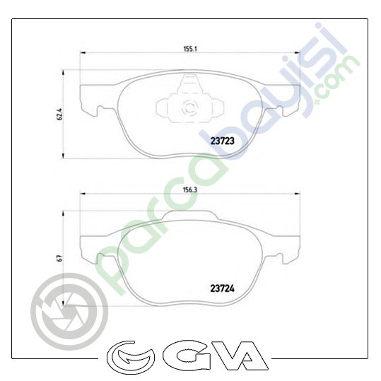 Mazda 3 Ön Balata Seti 2005 Sonrası Uyumlu