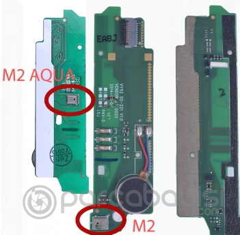 Sony Xperia M2 Titreşim Motoru Ve Mikrofon Bordu