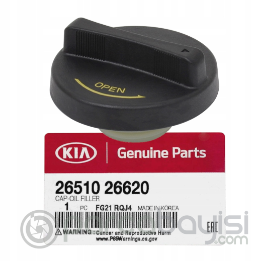 Kia-Hyundai Yağ Filtre Kapağı Orjinal | 2651026620