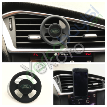 Land Rover Silikon Direksiyon Telefon Tutucu Yeni Model