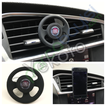 Fiat Silikon Direksiyon Telefon Tutucu Yeni Model