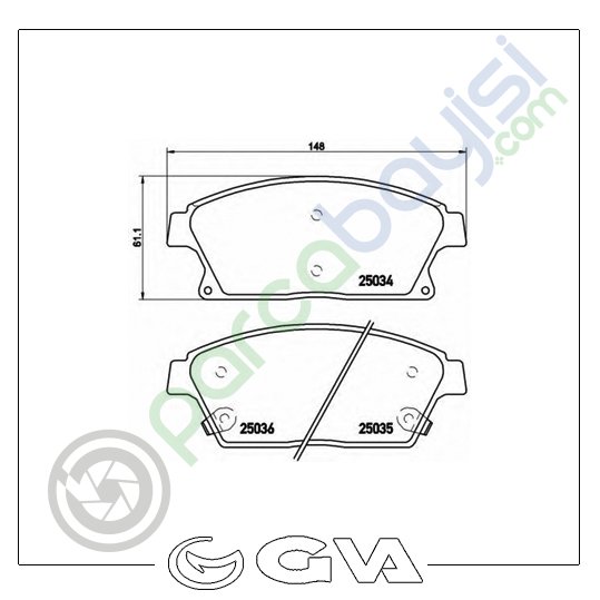 Opel Astra J Ön Balata Seti 2012 Sonrası 1605178-542115