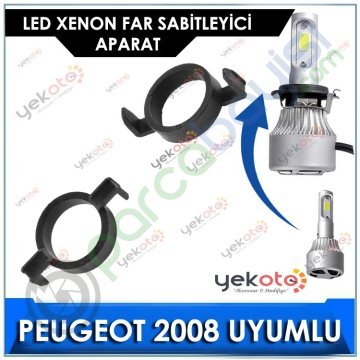 Peugeot 2008 Led Xenon Far Bağlantı Soketi Sabitleyici Aparat 2 Adet Tk-7003