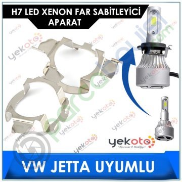 Vw Jetta H7 Led Xenon Far Bağlantı Soketi Sabitleyici Aparat 2 Adet Tk-101