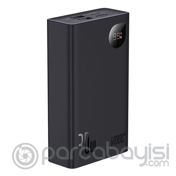 Baseus Adaman2 Digital Display 20000mAh 30W Powerbank Taşınabilir Şarj Cihazı VOOC Edition