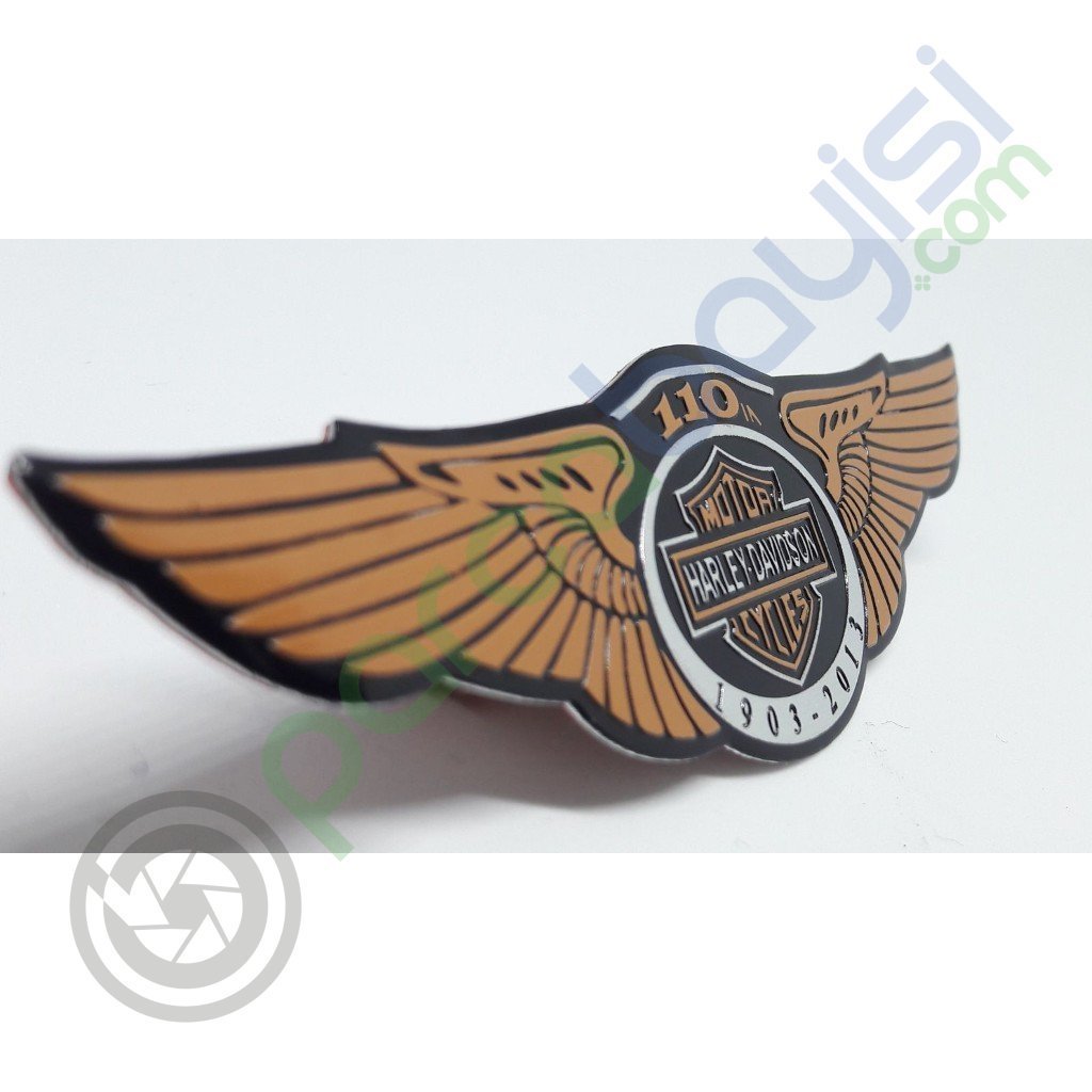 Harley Davidson 110.Year Amblem Logo Sticker Kaliteli