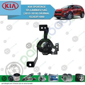 Kia Sportage Sis Lambası Sağ (2015-2018) Orjinal | 92202F1000