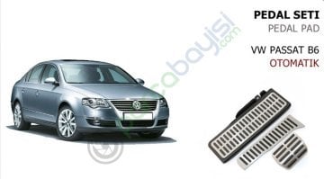 Volkswagen Passat B6 Otomatik Pedal Set Orjinal Style 2 Parça Geçmeli