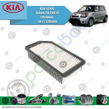 Kia Soul Hava Filtresi Orjinal | 281132K000