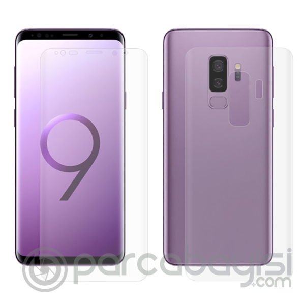 Gor Galaxy S9+plus 3d Ön Arka Darbe Emici Full Pet Koruyucu