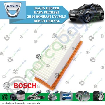 Dacia Duster Hava Filtresi 2010 Sonrası Uyumlu Bosch Orjinal