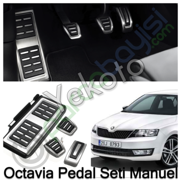 Skoda Octavia Manuel Pedal Set Orjinal Style