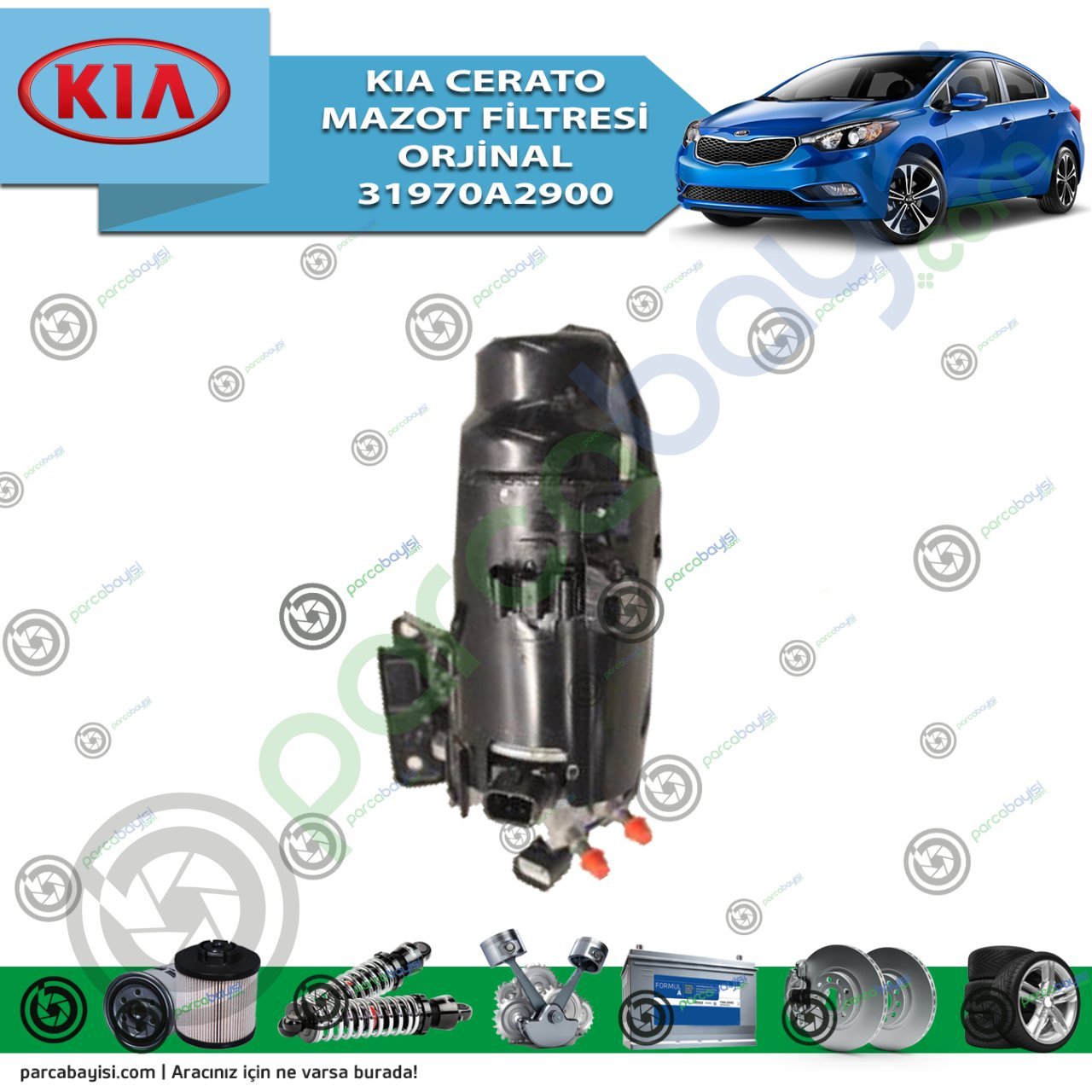 Kia Cerato Mazot Filtresi Orjinal Komple 31970A2900