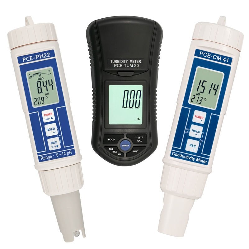 pH Metre PCE-PH 22-TUM-CM 41-KİT Tuzlu Yüzme Havuzu için