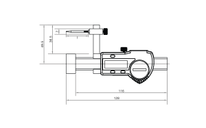 Dijital Göstergeli Basamak Kumpası