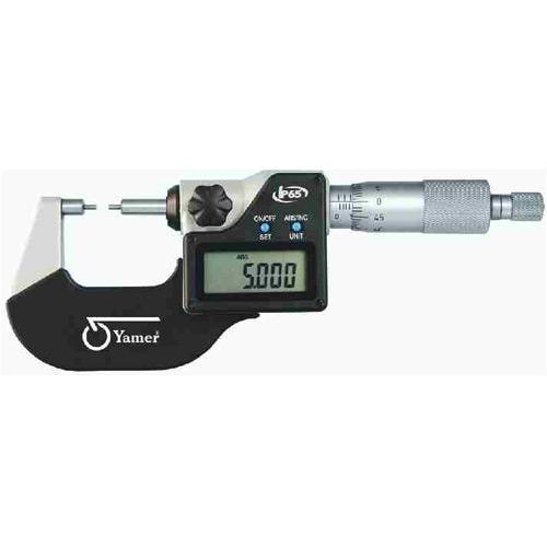 Dijital Küçük Ölçüm Yüzeyli Mikrometreler IP65