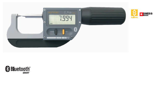 Profesyonel Dijital Sivri  Uçlu Mikrometreler (S_Mike PRO) IP67