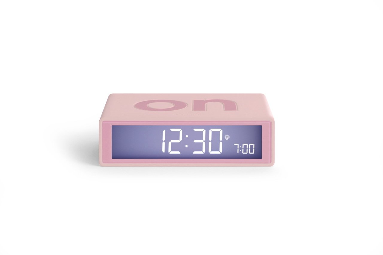 Flip Plus Alarm Saat-Pembe