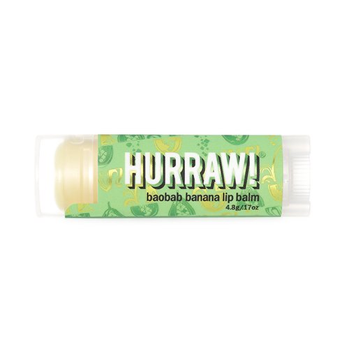 Hurraw Fresh Baobab Banana Lip Balm 4.3 gr