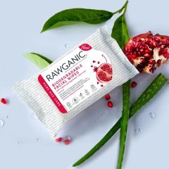 Rawganic Nar Özlü Yüz Temizleme Mendili