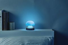 Lexon Mina Sunrise Alarm Saatli Gün Işığı Simulatörü & Aydınlatma – Metalik Gri