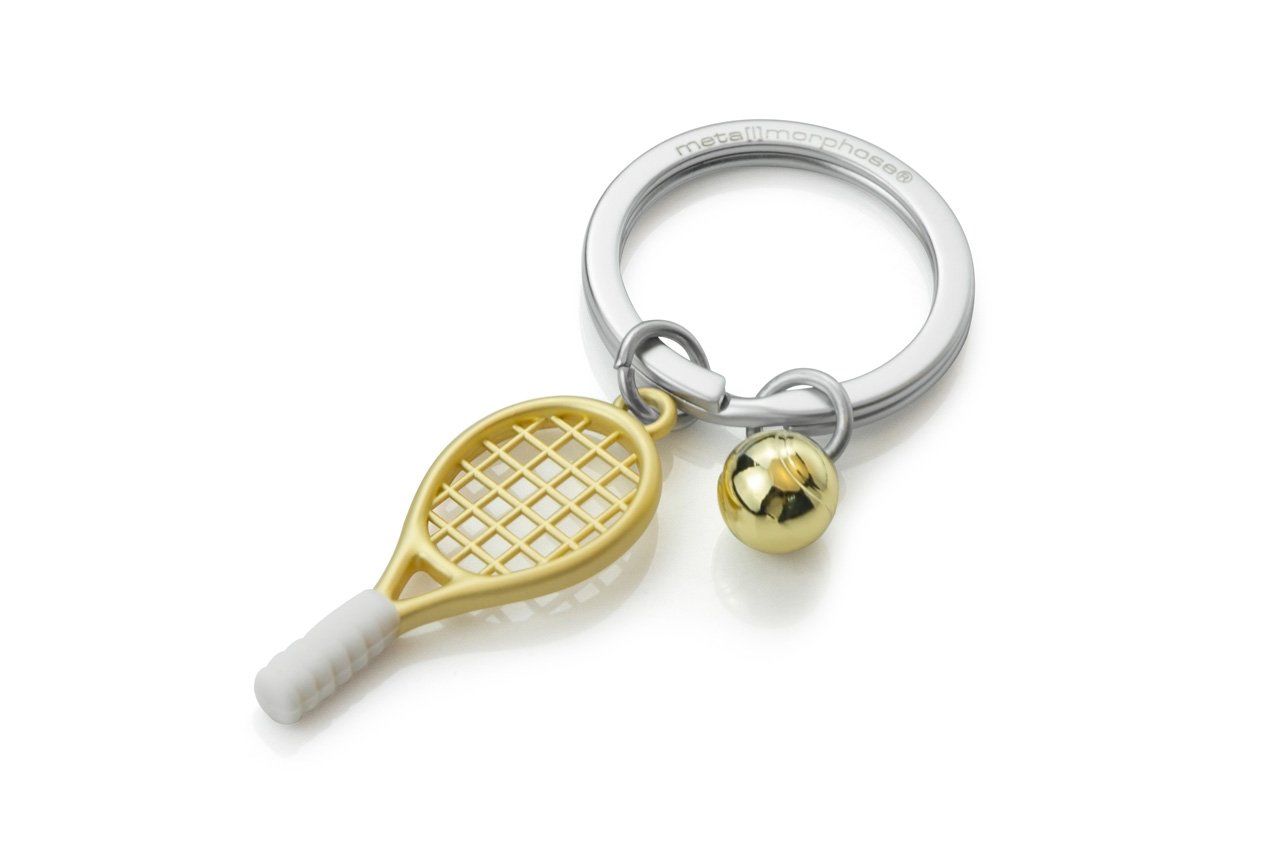 Metalmorphose Gold Tenis Raketi Anahtarlık