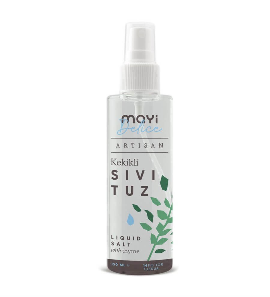 Mayi Tuz Artisan Kekikli Sıvı Tuz 150 ml