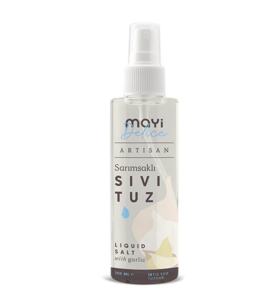 Mayi Tuz Artisan Sarımsaklı Sıvı Tuz 150 ml