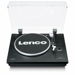 Lenco LS-55BK Ahşap Bluetoothlu Hoparlörlü Pikap