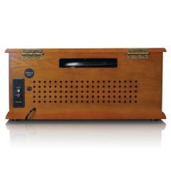 Lenco Classic Phono TCD-2570 Retro Bluetooth/USB/DAB+/FM Radyo/CD/Kaset Ahşap Pikap
