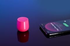 Mino Bluetooth TWS Hoparlör Neon Pembe