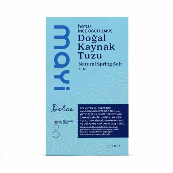 Mayi Tuz İyotlu İnce Kaynak Tuzu 600gr