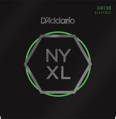 Daddario NYXL0838 ELEKTRO GİTAR TEL SETİ, EXTRA SUPER LIGHT, NICKEL-CARBON, (0.08-0.38)