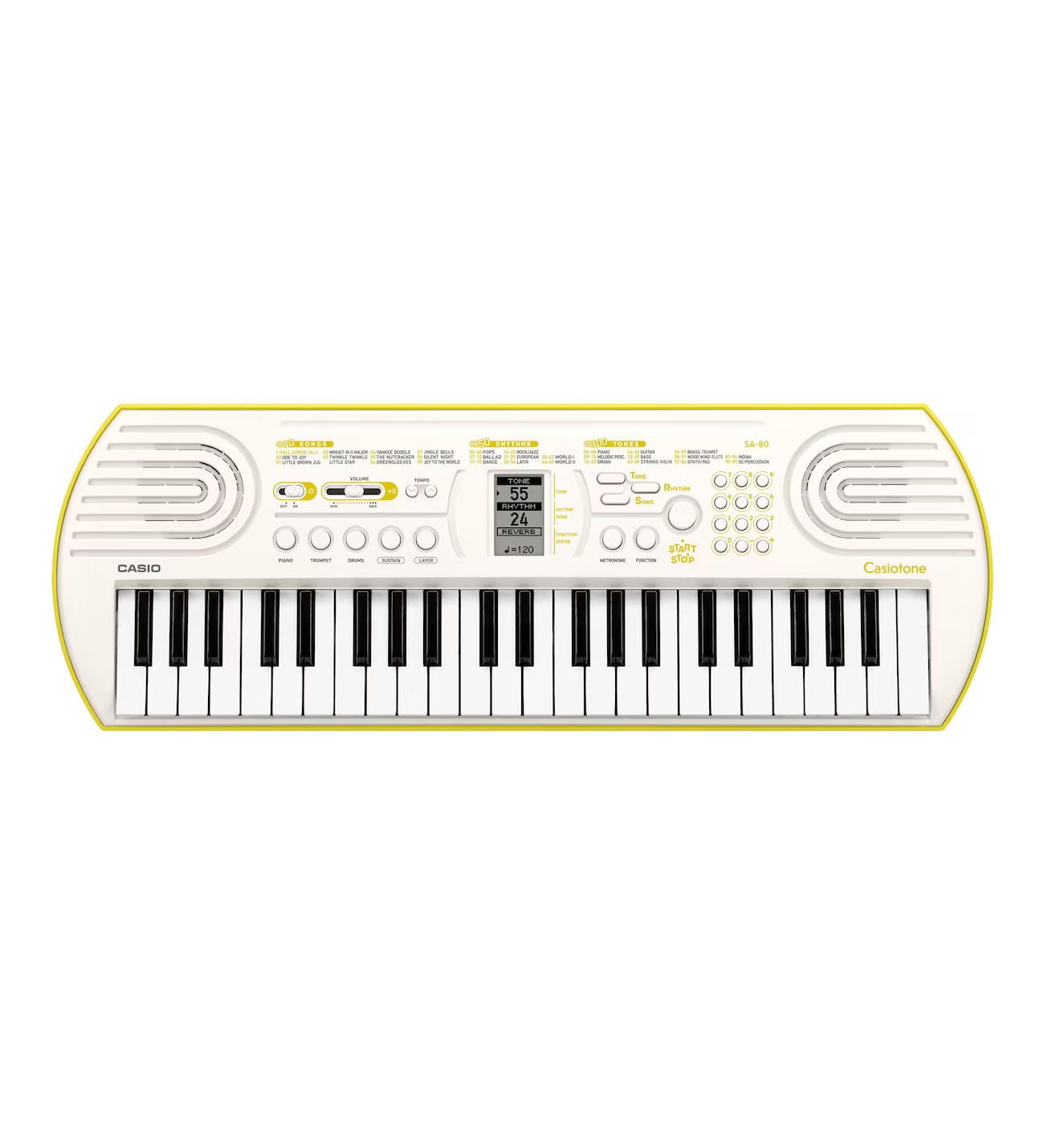 Casio SA-80 44 Tuşlu Mini Beyaz Org