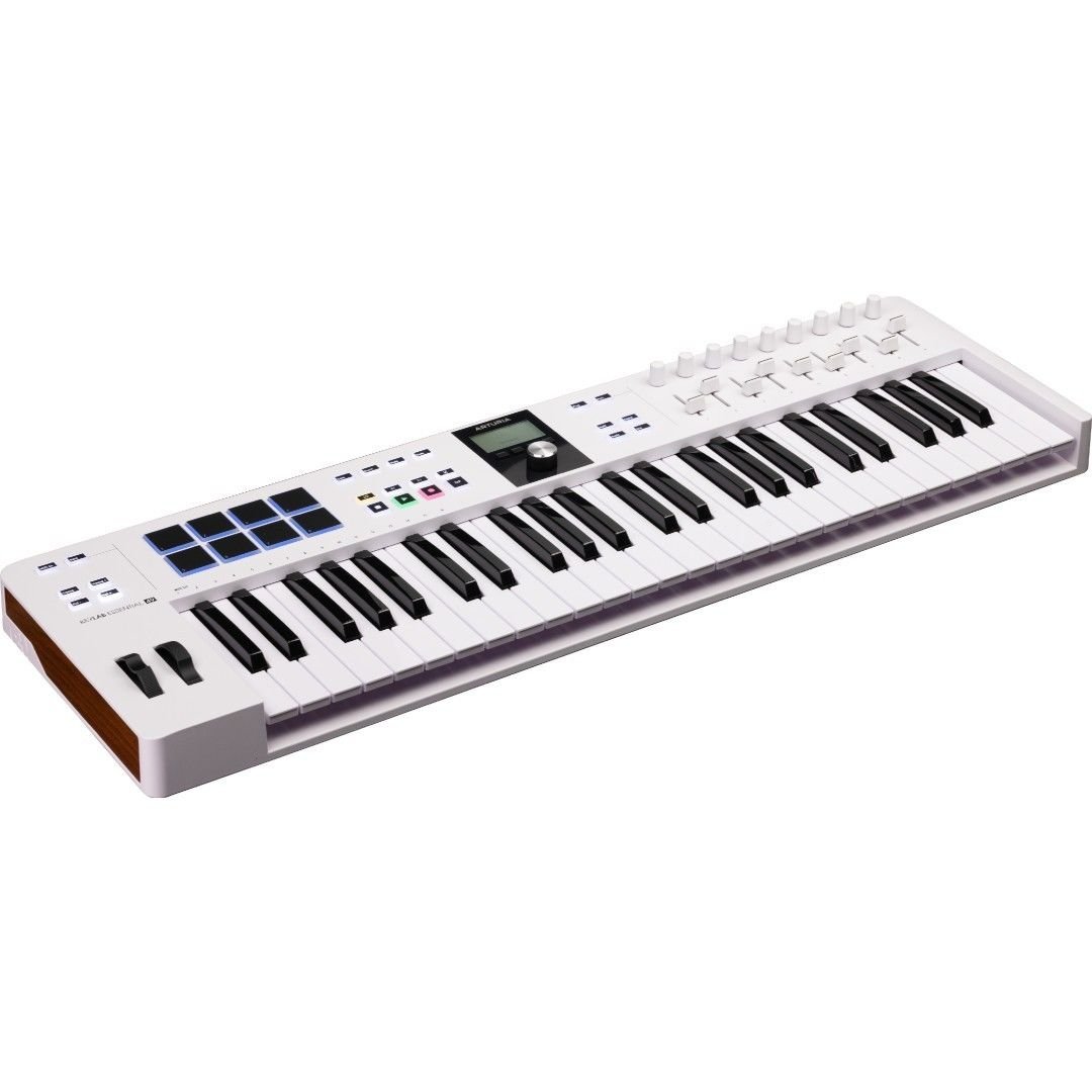 Arturia Keylab Essential 49 Mk3 Beyaz Akıllı Midi Kontrolcü