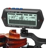 DİJİTAL METRONOM+ AKORD ALETİ SİYAH, OMNIO CLIP-ON (MANDALLI) METRO TUNER, ULTRA GENİŞ LCD EKRAN, VURUŞ SAYISI: 30-280, 17GR