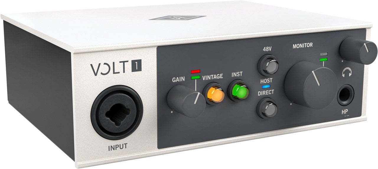 Universal Audio Volt 1 24-bit / 192 kHz, 1-Giriş / 2-Çıkış 610 MicPre Modellemeli USB-C Ses Kartı