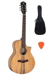 Valler AG250 Cutaway 3/4 (Traveler - Seyahat) Akustik Gitar