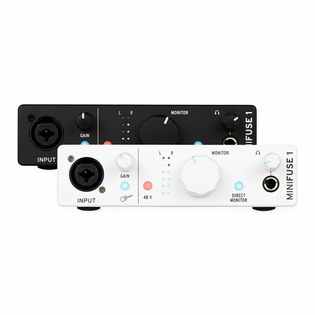 Arturia MiniFuse 1 White 1-Giriş / 2-Çıkış, 24-bit 192 kHz, USB-C Ses Kartı