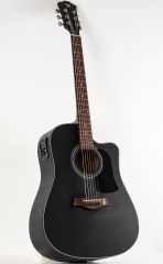 Valler AG240CEQ Bk Siyah Elektro Akustik Gitar